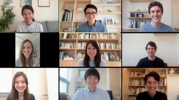 オンラインミーティングの参加者たち_2の写真