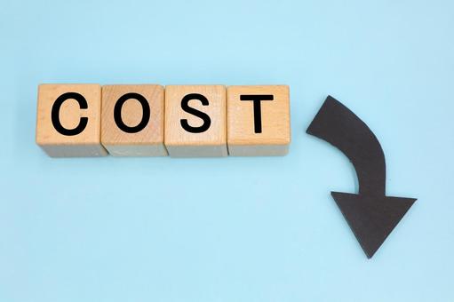 コストカットのイメージ コスト,コストカット,削減の写真素材