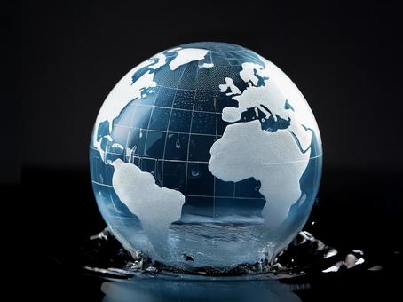 溶ける地球_AS000008 溶ける地球_AS000008の写真