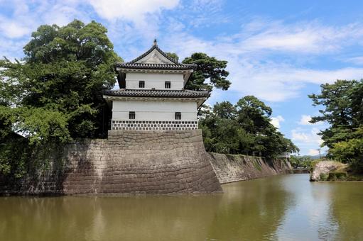 新発田城二ノ丸隅櫓(国重文)、新潟県 新発田城二ノ丸隅櫓(国重文)、新潟県 新発田城,二ノ丸隅櫓,重要文化財の写真素材