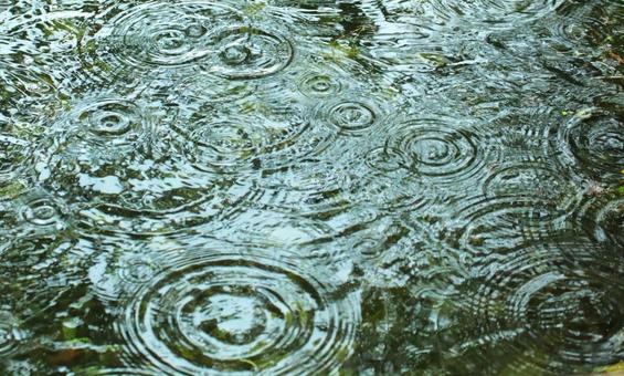 雨の波形3-自然の美 雨の波形3-自然の美の写真