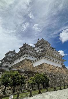 姫路城 白鷺城,姫路,兵庫県の写真素材