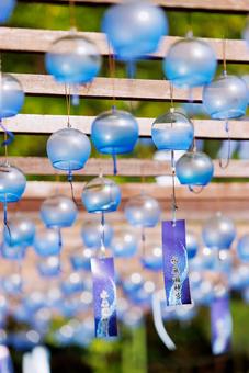 大阪水無瀬神宮の風鈴 大阪水無瀬神宮の風鈴の写真