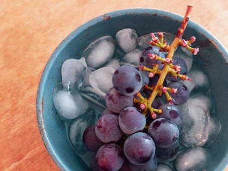 Photo, gigantic peak, grape, fruits, 