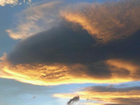 夕方の雲2 夕方の雲2の写真