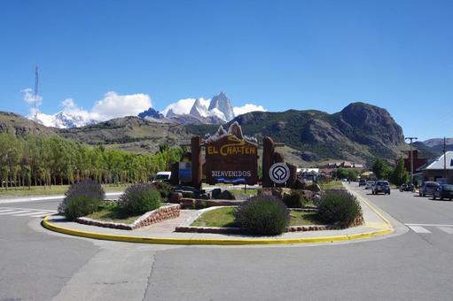Photo, patagonia, fitzroy, sunny day, 