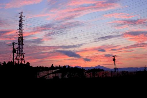 空焼け 空焼けの写真