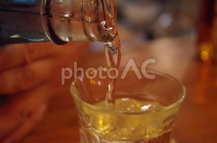 とくとく お酒,日本酒,ドリンクの写真素材
