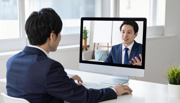 オンライン面接 オンライン面接の写真