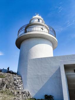 石廊埼灯台　静岡県賀茂郡南伊豆町 石廊埼灯台,静岡県,賀茂郡の写真素材