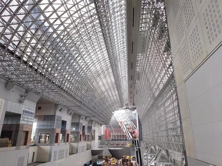京都駅ビル 京都駅ビル jr線,駅,京都の写真素材