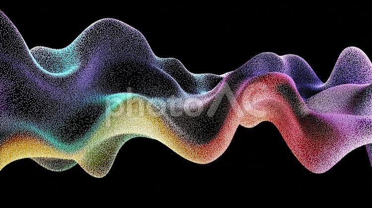 動きを感じる抽象的なパターン 抽象,波形,パターンの写真素材