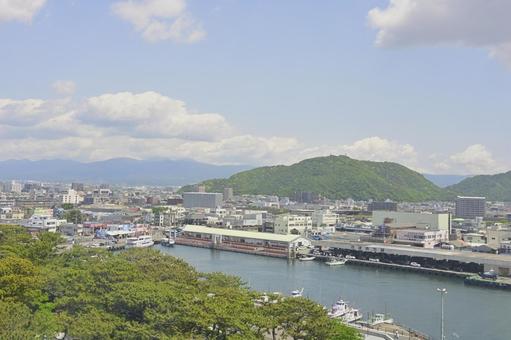 沼津港の風景 沼津港の風景の写真