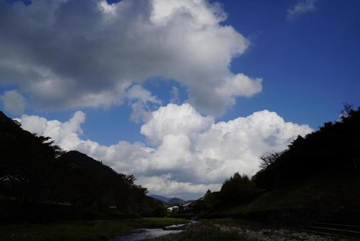 山間部の風景 川,流れ,風景の写真素材