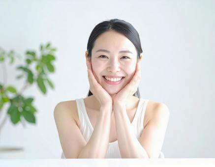 美容イメージ 若い女性 8 美容イメージ 若い女性 8の写真