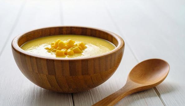 コーンスープの写真