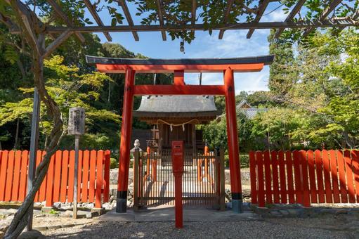 Nara Tatsuta Taisha Shrine Shimoteru Shrine, JPG