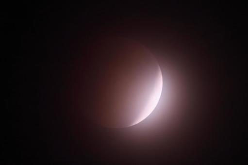 部分月食・2018③・天体 部分月食・2018③・天体 部分月食,月,月食の写真素材