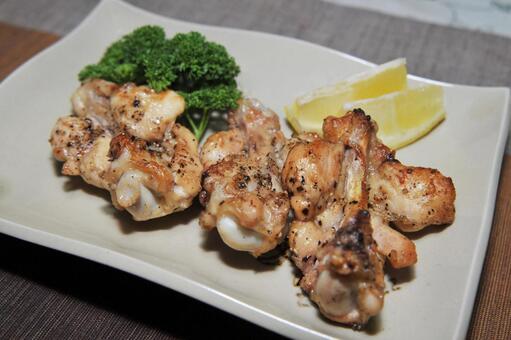 美味しそうなチキンの手羽元焼き チキンの手羽元焼き,料理,手羽元の写真素材