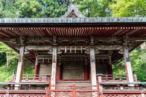 奈良 談山神社 総社の本殿 奈良 談山神社 総社の本殿の写真