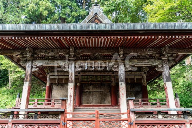 奈良　談山神社　総社の本殿 談山神社,談山,神社の写真素材