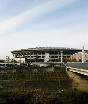 0135_日産スタジアム 日産スタジアム,新横浜,球場の写真素材