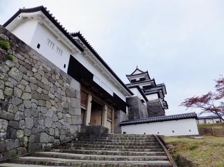 ＜福島県＞小峰城 白河小峰城,城,小峰城の写真素材
