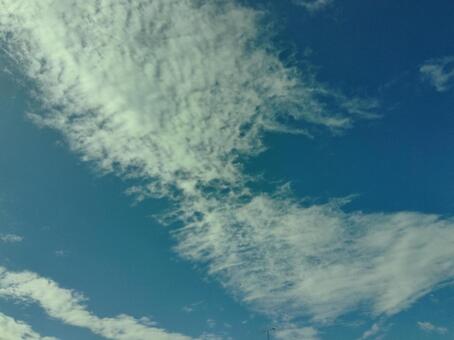 空 空,青空,雲の写真素材