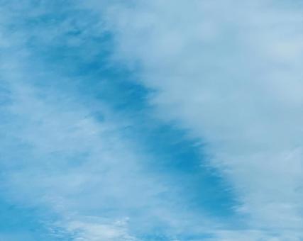 空 空,雲,晴れの写真素材