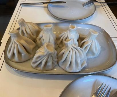 ヒンカリ　ジョージア料理の写真