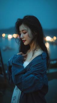 感情が溢れる美しいポートレート 感情が溢れる美しいポートレートの写真