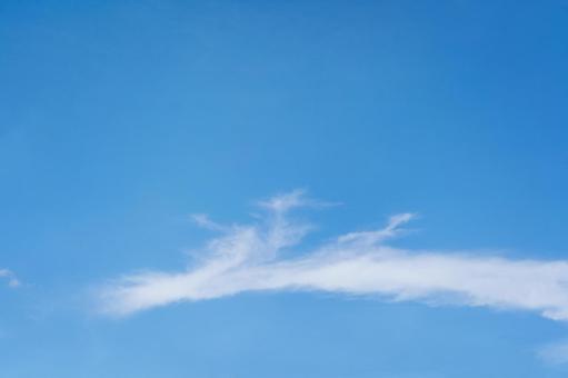 青空と雲 青空と雲の写真