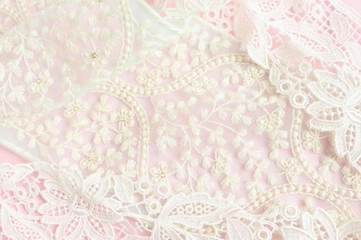 レースの背景の写真