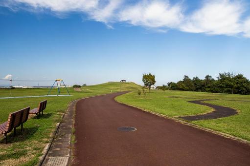 岩沼海浜緑地南ブロックの風景⑵ 公園,岩沼海浜緑地南ブロック,緑地公園の写真素材