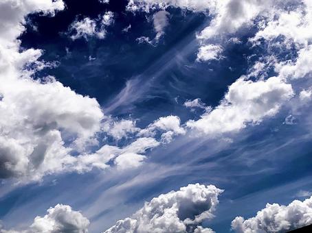 夏空 夏空の写真