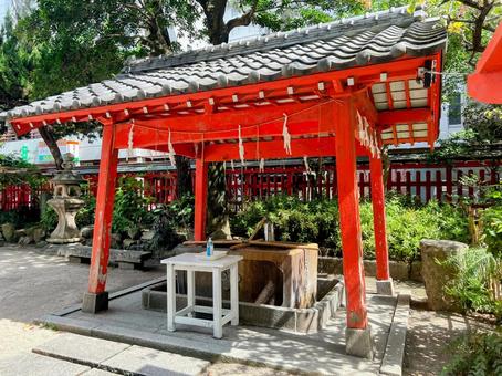 水鏡天満宮 水鏡天満宮 水鏡神社,容見天神,神社の写真素材