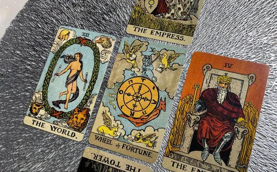 Tarot Card Greek Cross, JPG