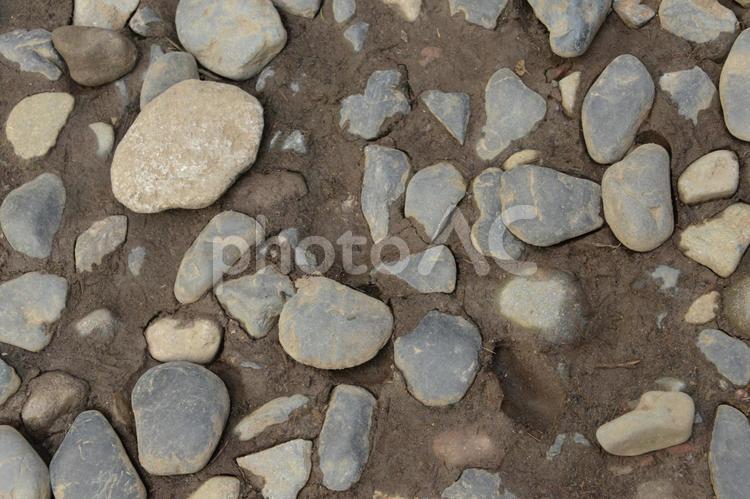 テクスチャ　石と土 石と土,石,土の写真素材