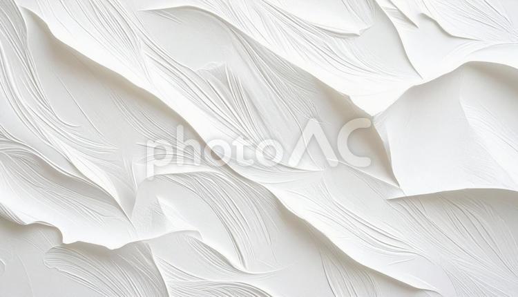 立体ラインが美しい白の抽象テクスチャ背景 背景,テクスチャ,白の写真素材