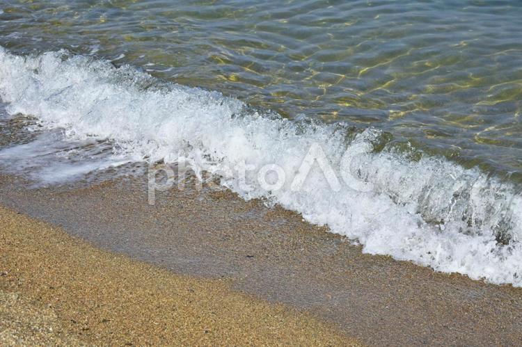 打ち寄せる波【5】 波,海,海辺の写真素材
