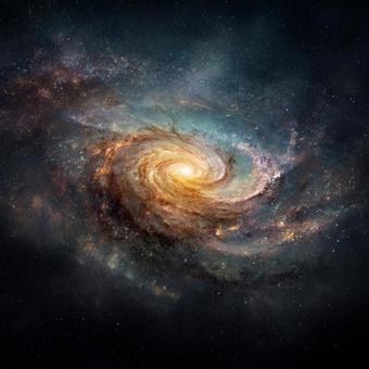 宇宙に広がる壮大な天の川銀河 宇宙に広がる壮大な天の川銀河の写真