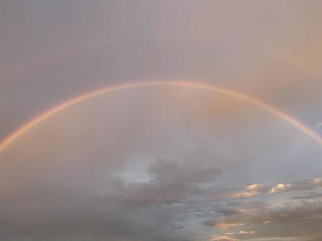 Photo, rainbow, double rainbow, the scenery, 