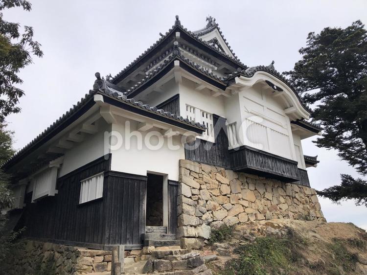 備中松山城天守③（岡山県　国重要文化財） 備中松山城,天守,城の写真素材