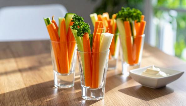 野菜スティック 野菜スティックの写真