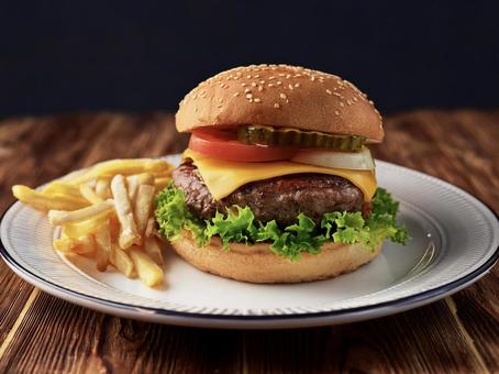 ハンバーガー_AS000004 ハンバーガー_AS000004の写真