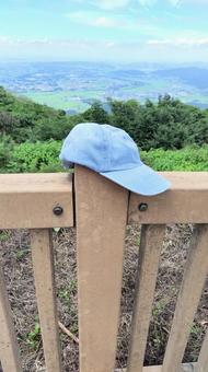 筑波山からの景色と帽子 筑波山からの景色と帽子 筑波山,山,風景の写真素材