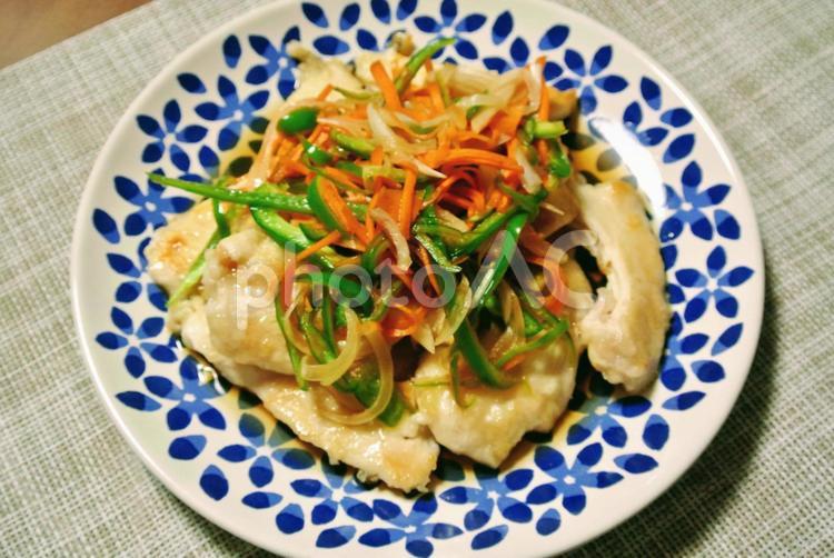 鶏むね肉の南蛮漬け 南蛮漬け,鶏むね肉,鶏肉の写真素材