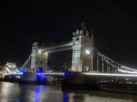 ロンドン タワーブリッジ 夜景 ロンドン タワーブリッジ 夜景の写真