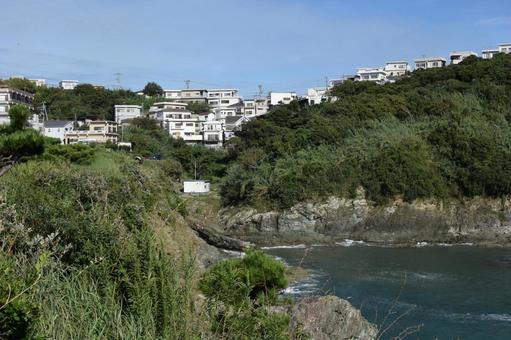 番所庭園から見た景色 番所庭園から見た景色の写真