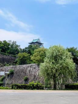 大阪城 大阪,大阪観光,大阪城の写真素材